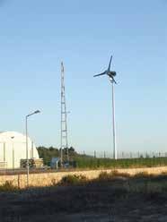 As the only wind turbine on the island, the Kingspan Wind turbine is producing far more