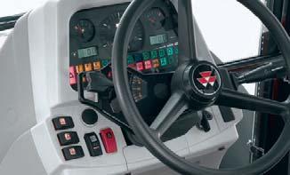 All controls are within easy reach of the operator.