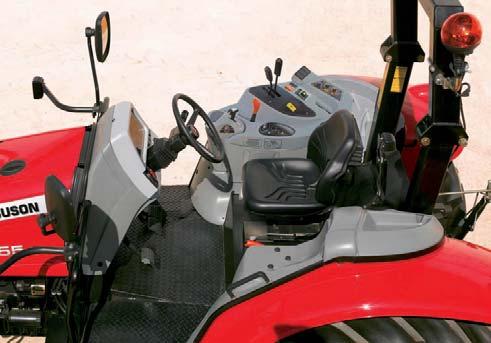 Options including Pivot or steep nose bonnet styles, centre-or side-mounted exhaust, 2- or 4-wheel drive and many more enable you to tailor your tractor to specific application needs.