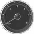 Merilnik hitrosti prikazuje hitrost vozila v kilometrih na uro (km/h).