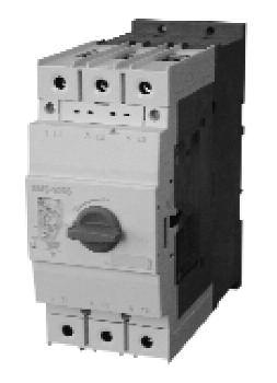 GMS-100S-100A Type S: Standard breaking capacity Rated operational current Overload and short-circuit protection Operational current
