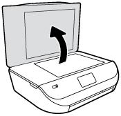2. Izvirnik položite s sprednjo stranjo navzdol v desni sprednji kot stekla. 3. Zaprite pokrov skenerja. Odprite programsko opremo tiskalnika HP.