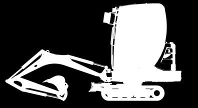 Transport position - trailer transport Baggern über die gesamte Breite der Maschine Fig. 3: 59 Abb. 1, 2: 0 990 min. Standard max.