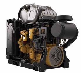 U.S. EPA Tier 4 Final and EU Stage V 151 bkw/202 bhp @ 2200 rpm Image shown may not reflect actual engine configuration. Specifications Configuration Cat C7.
