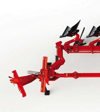 Semi-mounted ploughs Manoeuvrability, sturdiness, ergonomics RANGe SP 9