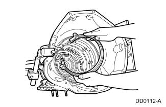 Page 8 of 25 28. NOTE: Prior to installation, lightly lubricate the piston seal with clean automatic transmission fluid.