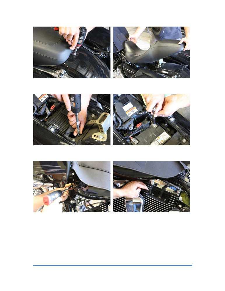 -Remove seat -Remove access cover to battery -Remove tank bolts and disconnect fuel lines -