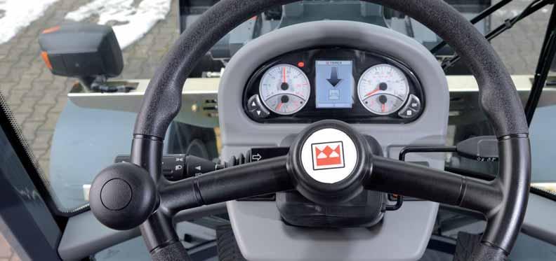 TEREX SMART CONTROL Terex Smart Control (TSC) is a new Terex operating system for compact wheeled loaders with new