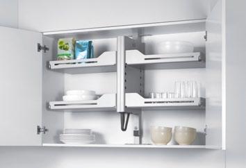 Pegasus Pegasus 1 19 2 No shelf too high This lift system for wall units provides easy access to items in high
