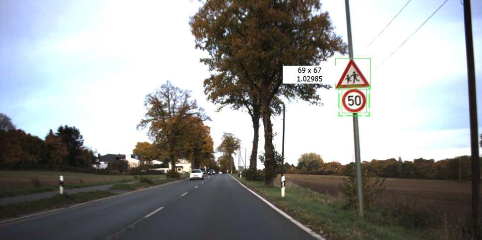 Traffic sign detection: neural networks