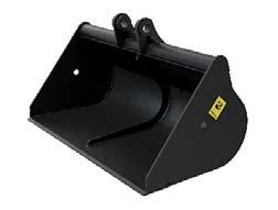 OF ROTATION 1-8 6-8 1-6 1-6 Digging buckets of various types, designs and sizes for excavation of