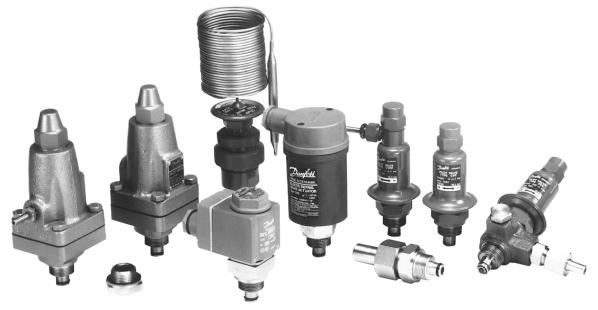 PM is a pilot operated main valve with screwed-in pilot valves or pilot valves mounted in an external pilot line.