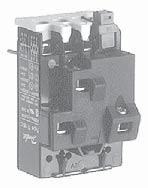 Ordering of motor starter components DOL starters (contactors CI 6-30 + thermal overload relays TI 16C-30C + enclosure) 3 x 380-415 V Motor 3 ) Thermal overload relay Contactor Max.