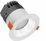 LED Veloce The range of Veloce LED downlights is an ideal solution to replace fixtures in existing installations as well as for use in new construction.