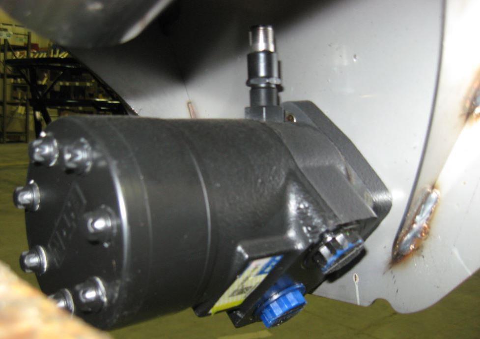 Auger Motor with 12 Volt Speed Sensor New auger drive motor with 12V 60 pulse speed sensor.