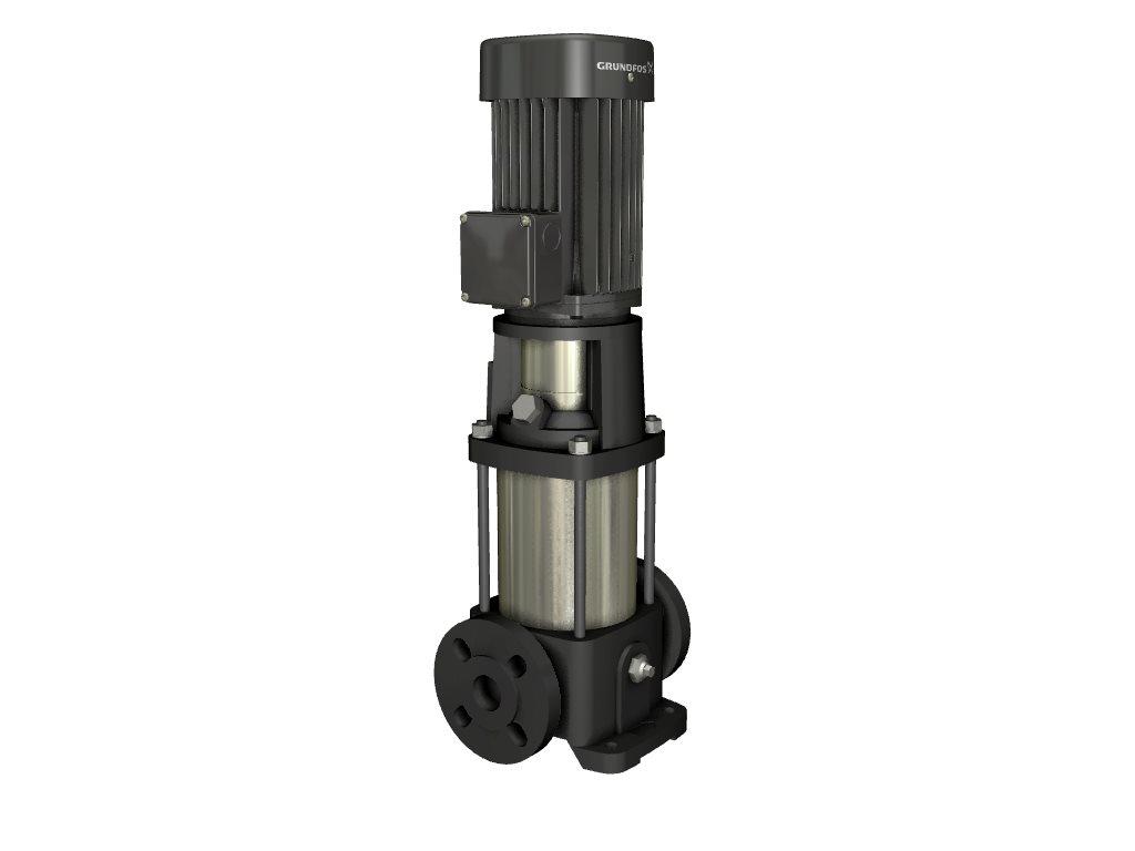 Position Qty. Description 1 CR 5-7 A-FGJ-A-E-HQQE Product No.: On request Vertical, multistage centrifugal pump with inlet and outlet ports on same the level (inline).