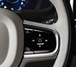 When the ignition is turned off, the display has a glossy black, hi-tech look. Our tablet-sized centre display with touch screen is vertical, which is innovative and practical.