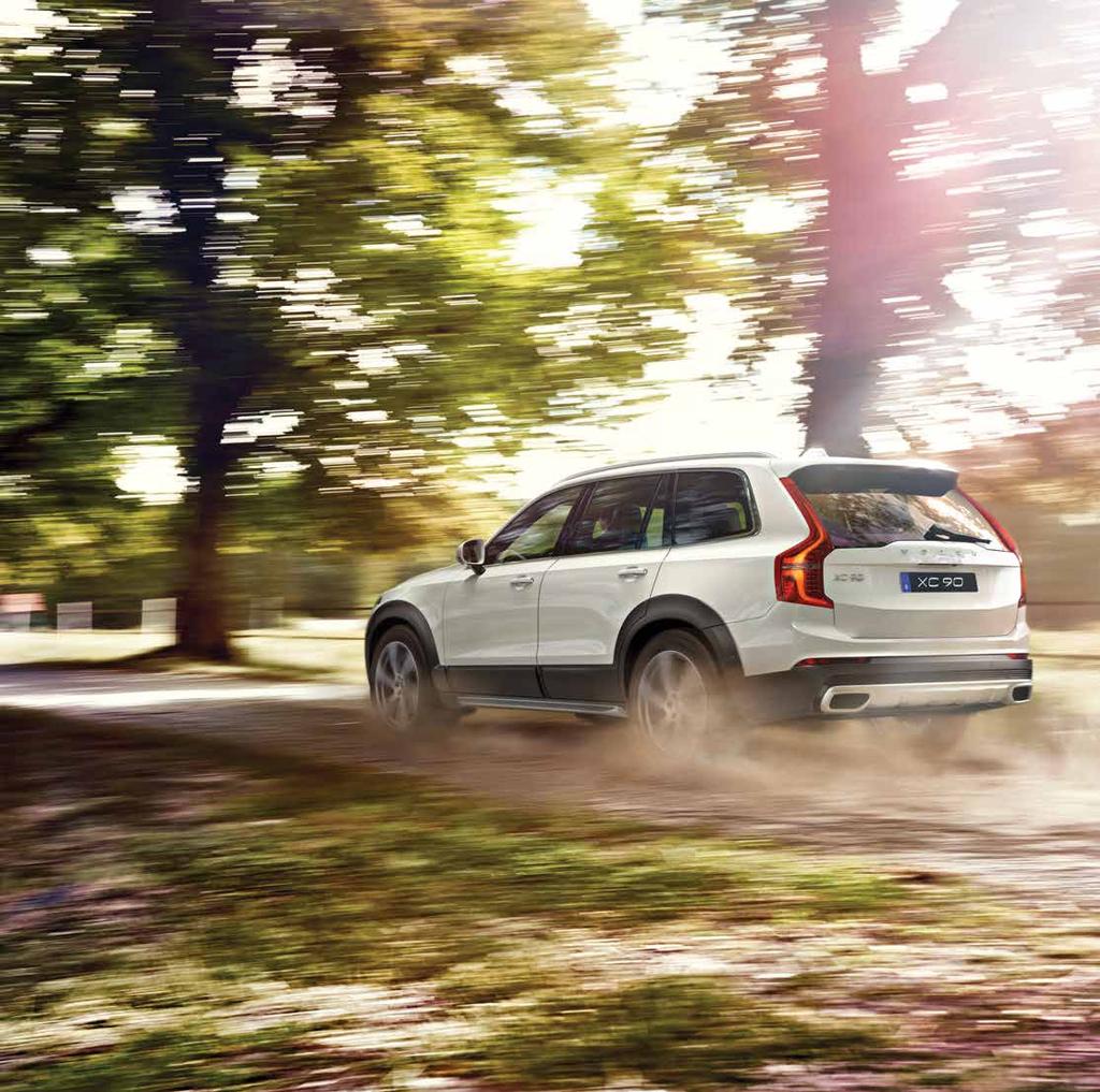 volvo XC90 Firm control with a velvet touch. The all-new XC90 also incorporates our very latest electronic support systems that constantly adjust to changing road conditions and driving styles.