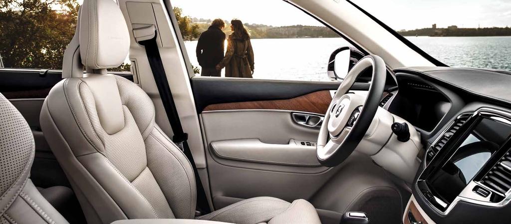 volvo XC90 volvo XC90 INSIDE YOUR CAR Your own space, wherever you go. Travelling in the all-new XC90 always feels special from the moment you pick up your sculptured remote key.