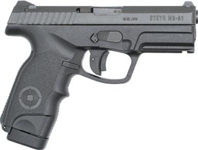 The natural grip angle combined with the renowned trapezoidal sights allow for