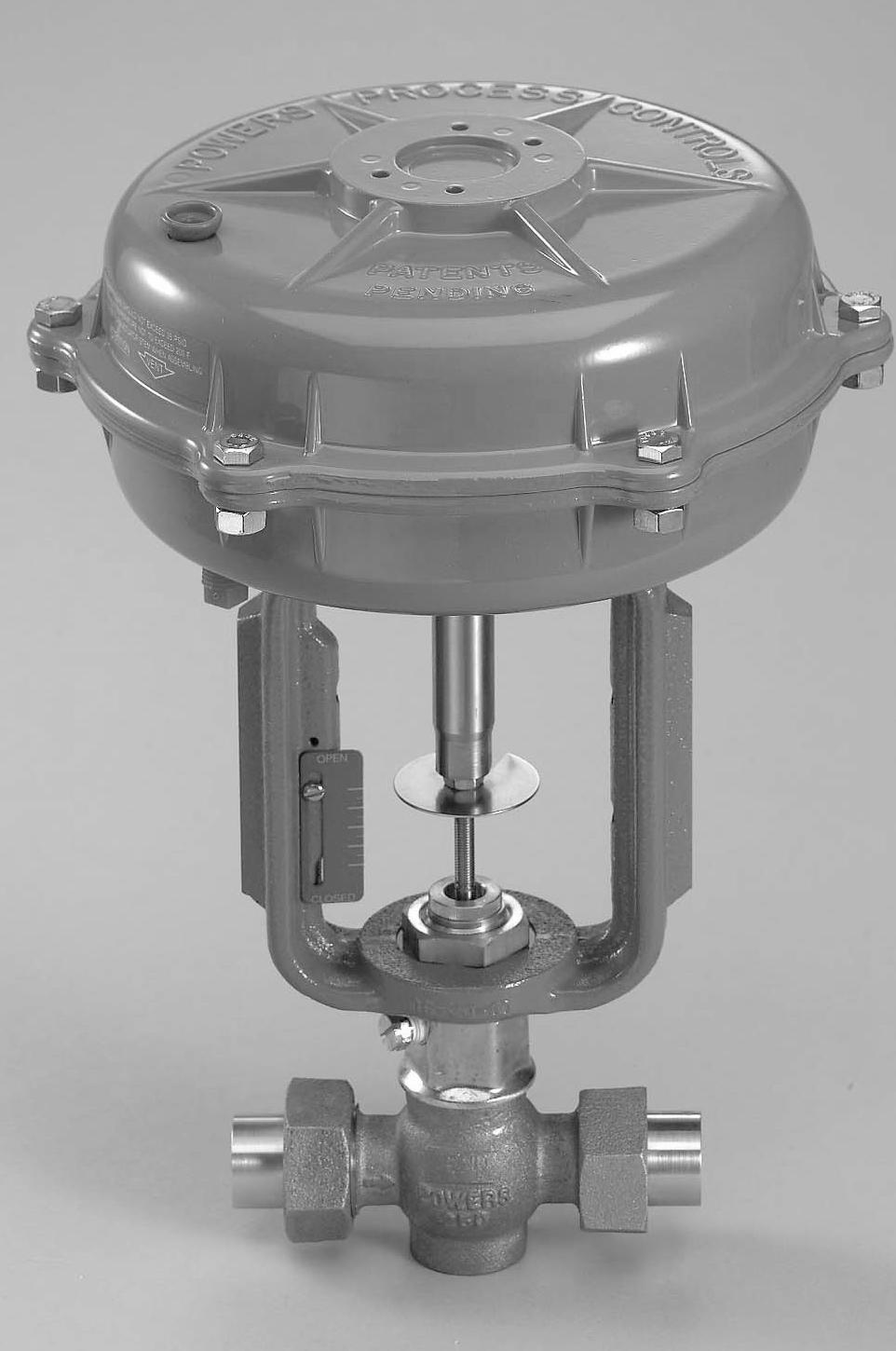 Page 8 TI593UBS FLOWRITE II DIMENSIONAL DATA SS PNEUMATIC DIAPHRAGM ACTUATOR Pneumatic Diaphragm Actuators Actuator* 46 A A 10 B 10-3/8 lbs.
