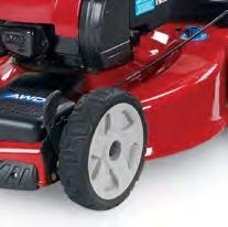 Personal Pace Automatic Drive with Traction Assist Toro s exclusive Personal Pace automatic