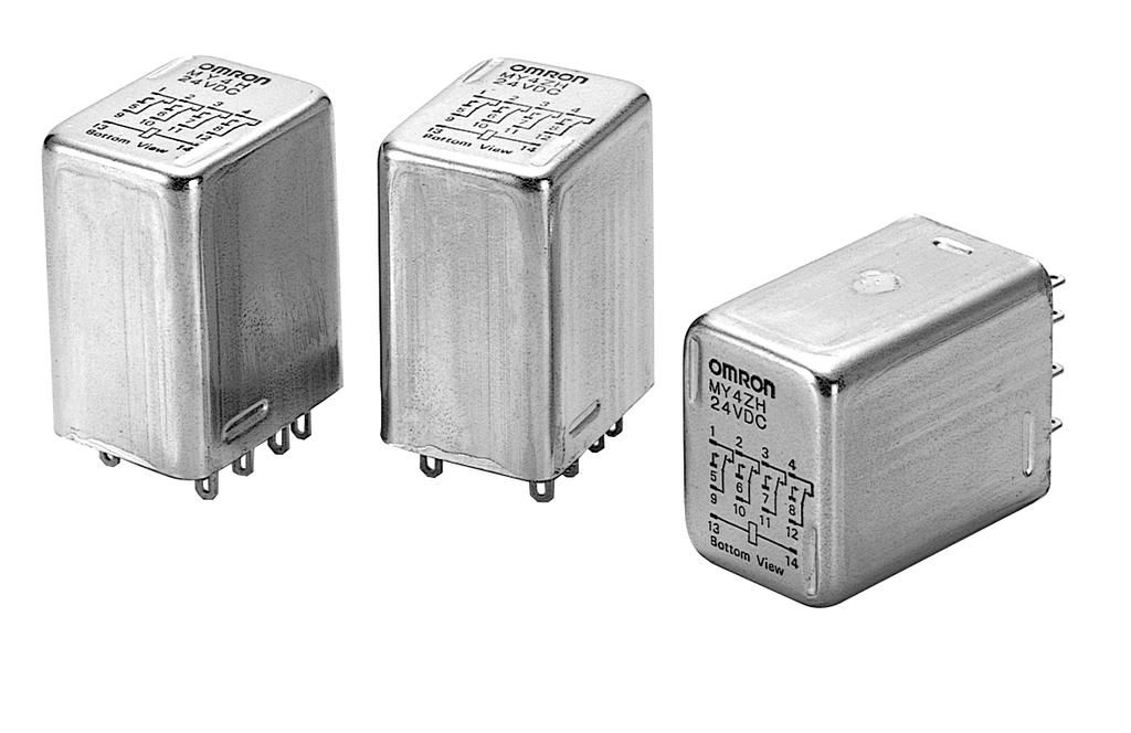 Hermetically Sealed Relay MY4H Hermetically Sealed Relay Ideal for Hazardous Locations Class 1 Division 2 approved. Fully hermetically sealed for hazardous locations.