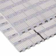 Perforated Top 6391T Pag. 178 ssembly Belt Type * Temperature range C (min.