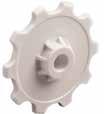 NX 1700 - Classic Plastic Idler, Injection Moulded 161.8 165.1 11.1 44.0 57 Metric Bores NX1700 10-25 L1700661411 10 25 161.8 165.1 11.1 43.