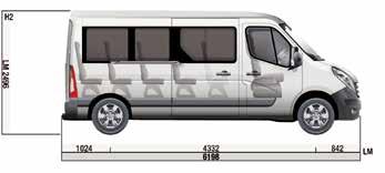 2486-2499 2475-2488 Overall height (laden) tbc tbc tbc Ground clearance tbc 178-185 172-181 Width between wheel arches 1380 1380 1380 Elbow room tbc tbc tbc Front interior width tbc tbc tbc Cargo