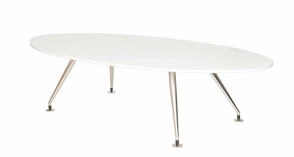 WHITE RANGE Storage Board Table 18mm solid back panels Metal to metal fixings Shelves locate into metal pins for