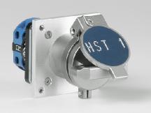 R O T A R Y S W I T C H HST-S The HST-S switch is used for isolating the machine. After the voltage has been switched off, the previously trapped key can be withdrawn and used for the next step (e.g. opening a safety door).