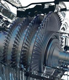 05 gas turbines 51 in operation 4-stage technology scaled from 9H gas turbine Aero engine sealing technology Hot gas path