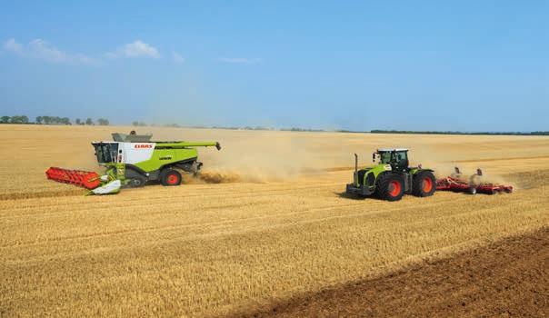 CLAAS. At home in fields all over the world.