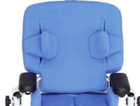 7 rmrests The armrests can be adjusted in angle, height and width.