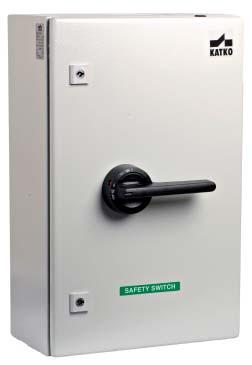 STAINLESS STEEL AND SHEET STEEL ENCLOSED SAFETY SWITCHES / ISOLATORS 16-800A Door Interlock with defeat mechanism 6- and 8-pole available Change-over available ATEX switch conforming to EN 61241