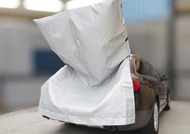 0 kg Special windscreen cover (Datex O/N D-A 22 **) This special windscreen cover protects the front and the rear screen.