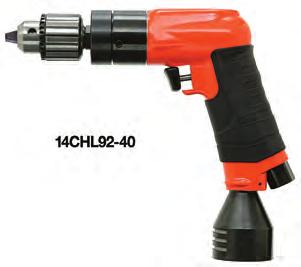 Drills 59 14CNL Series - Non-Reversible 500-20,000 RPM 0.9 hp (0.67 kw) 500-20000 rpm 0.9 hp / 0.