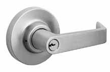 EXIT DEVICES 8000 SERIES 8000 SERIES SECTIONAL TRIM Sectional Trim (Specify) Special Finish Coating Cylinders and Keying Knob or Lever C G K R Function 02 03 04 08 23