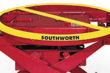 The turntable is easily rotated even when fully loaded and allows for nearside loading and unloading without walking around the unit Best used with