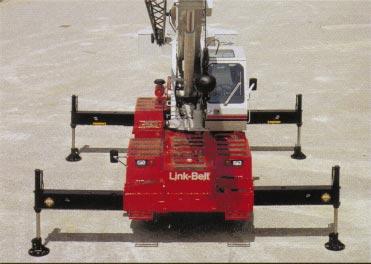 Industry first innovations Confined Area Lifting Capacities (CALC TM ) System The new RTC-8018/8020/ 8022 rough terrain cranes are specifically designed to allow contractors to work in confined work