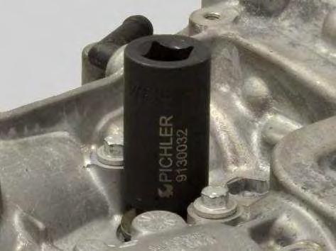clockwise using a socket wrench