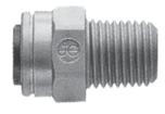 John Guest Push-to-Connect Fittings MALE PIPE CONNECTOR SWIVEL MALE RUN TEE SHUT-OFF