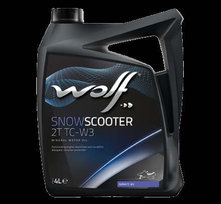 Snow Scooter SnowScooter 2T TC-W3 EXTRA A prediluted synthetic 2 stroke motor oil, for snowscooters working in extremely low ambient temperatures.