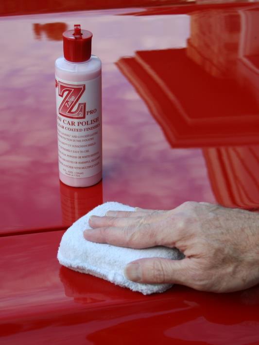 Photo 21 - Using the kit applicator we hand applied two coats of Zaino show car polish and allowed each coat to dry 30