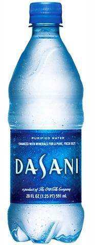 Sales of multipacks of Dasani, a popular packaging for water, were down even more, he said.