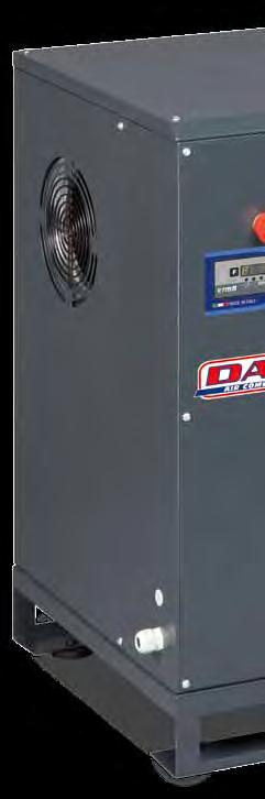 AIR DRYER Tank-mounted versions are also available with refrigerating dryer (ES), ready for instant operation without any additional effort. DBS 4.0-5.