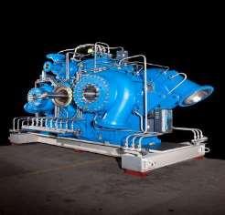 Downstream & Process Industry Applications Horizontally split casing Suction flow rates up to