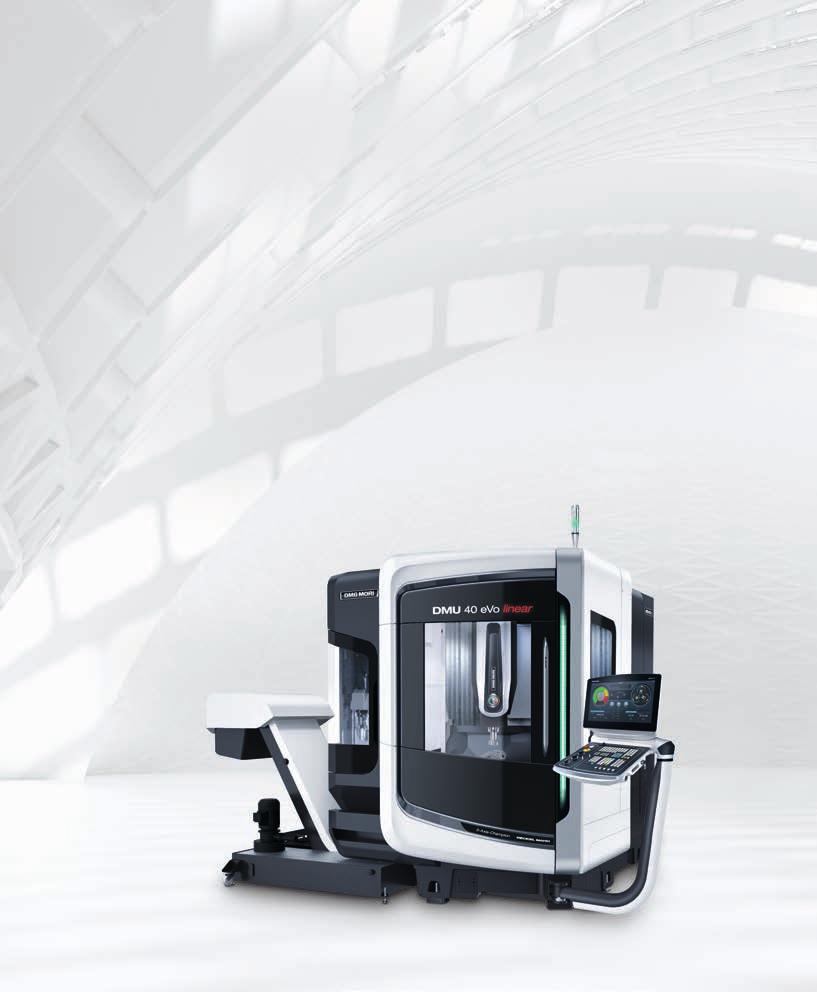 Applications and Parts Machine and Technology êêuniversal Milling Machines Control Technology Technical Data DMU evo series The full DMU evo range from sizes 40 to 80.