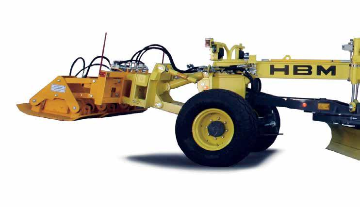 Underground Motor Grader BG 110-M (4 x 4) Optional: Front dozer blade or compactor The BG 110-M was developed in collaboration with mining specialists especially for use in mining applications.
